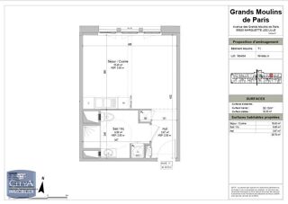  Appartement à louer 1 pièce 28 m²