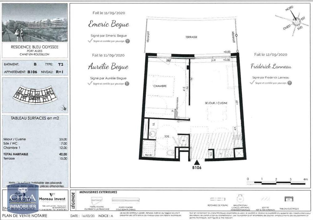 location Appartement - 2 pièce(s) - 42 m² Canet-en-Roussillon (66140)