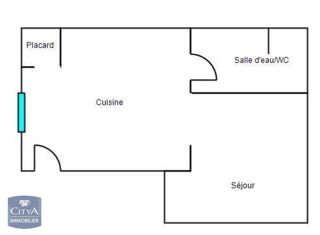  Appartement à louer 1 pièce 20 m²