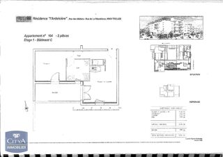  Appartement � louer 2 pi�ces 37 m�