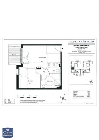  Appartement � louer 2 pi�ces 40 m�