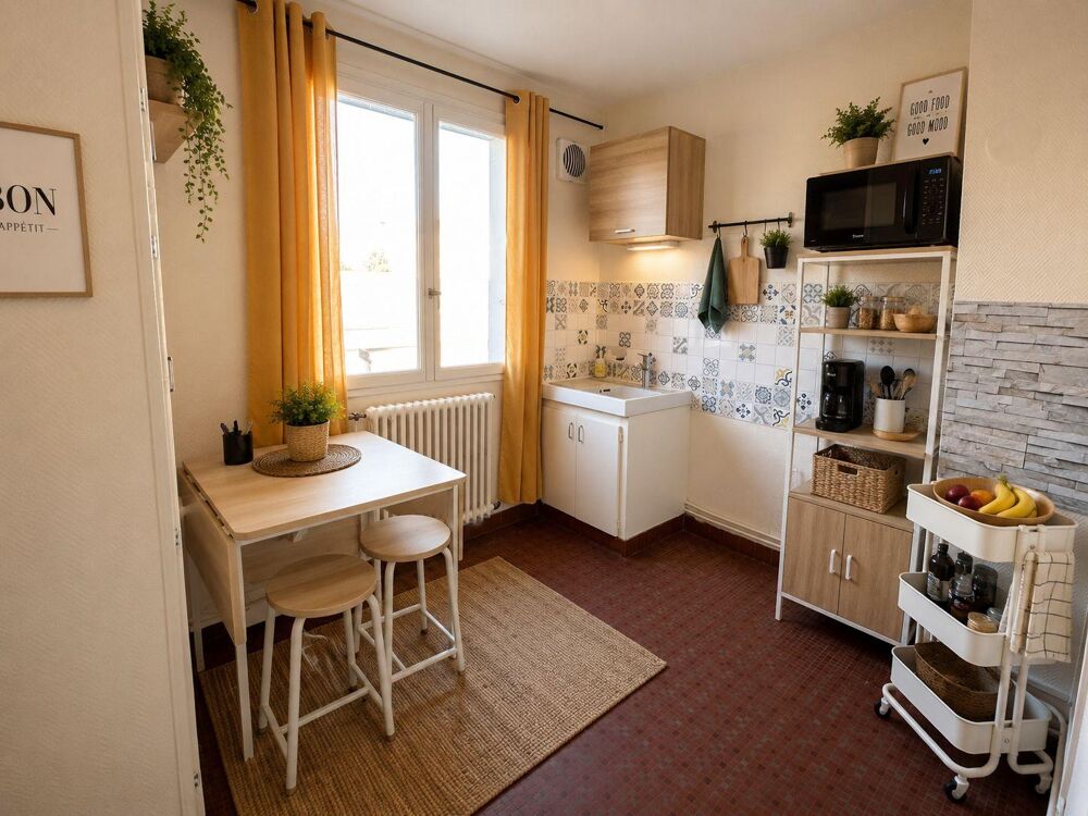 location Appartement - 1 pièce(s) - 28 m² Tours (37000)