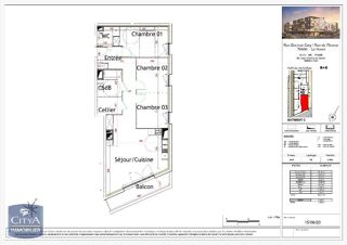  Appartement à louer 4 pièces 82 m²