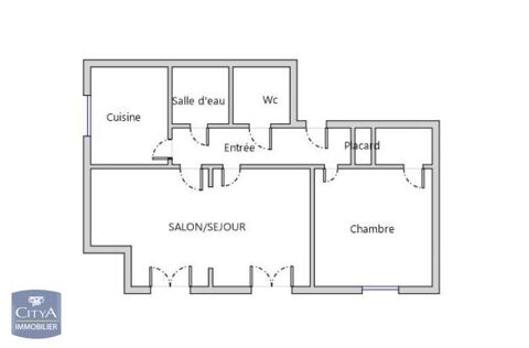  Appartement � louer 2 pi�ces 44 m�