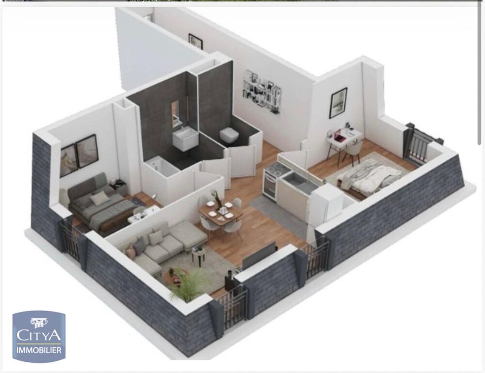 location Appartement - 3 pièce(s) - 55 m² Dourdan (91410)