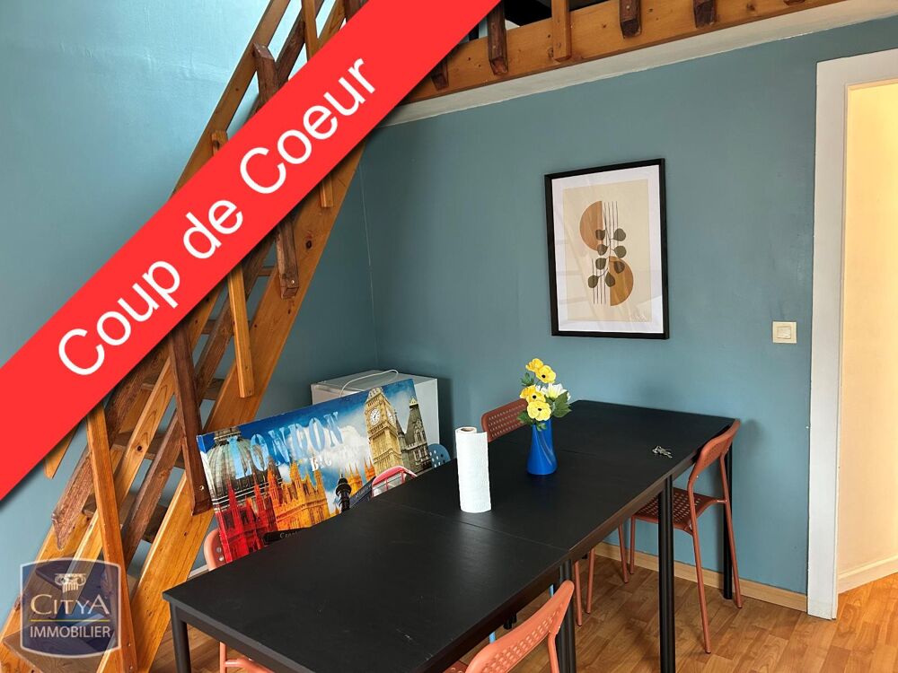 À LOUER : Appartement T2 meublé à Boulogne-sur-Mer, situ....
