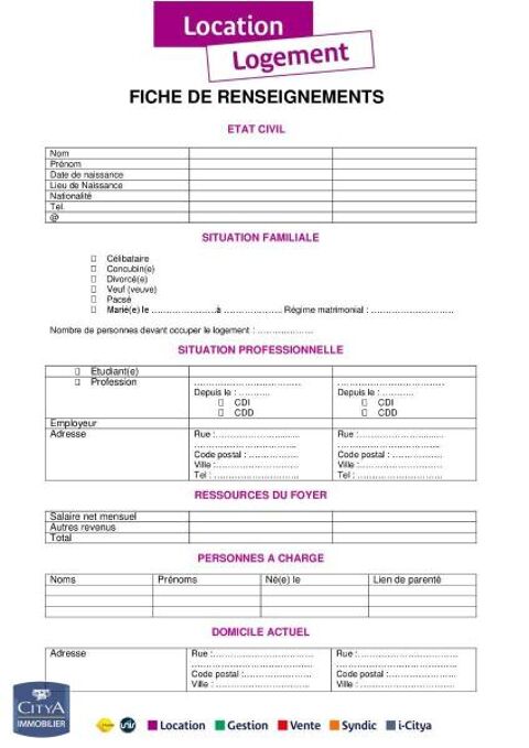  Appartement  louer 2 pices 45 m