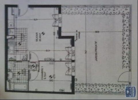  Appartement  louer 2 pices 41 m