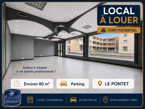 &Agrave; LOUER : Local Commercial Climatis&eacute; situ&eacute; dans la co... 1130 84130 Le pontet