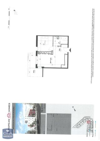  Appartement à louer 2 pièces 43 m²