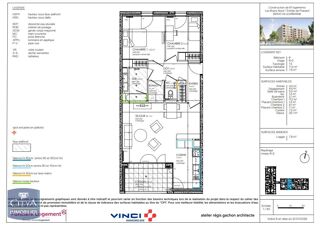  Appartement à louer 3 pièces 71 m²