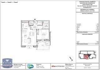  Appartement à louer 2 pièces 55 m²