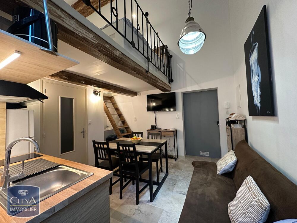 À LOUER : Charmant appartement T1 meublé et rénové à Roq....