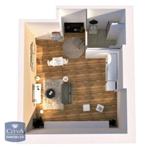  Appartement � louer 1 pi�ce 46 m�