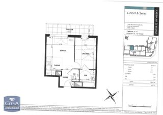  Appartement à louer 2 pièces 39 m²