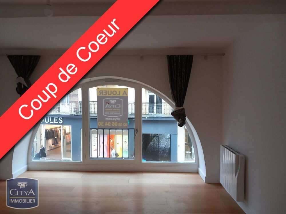À LOUER : Appartement ancien T3 situé à Dieppe, dans le ....