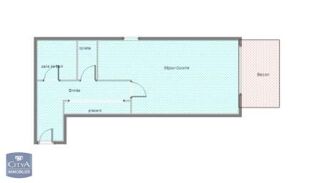  Appartement � louer 1 pi�ce 35 m�