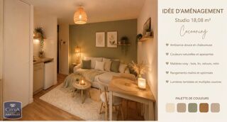  Appartement � louer 1 pi�ce 18 m�