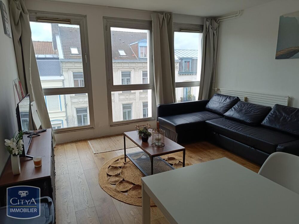 location Appartement - 1 pièce(s) - 27 m² Lille (59000)