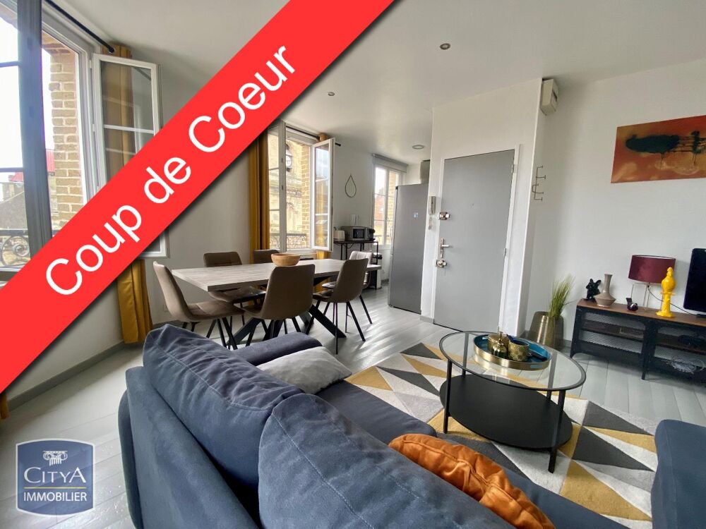 À LOUER : Appartement rénové T3 à Dieppe, situé dans un ....