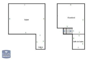  Appartement à louer 2 pièces 35 m²
