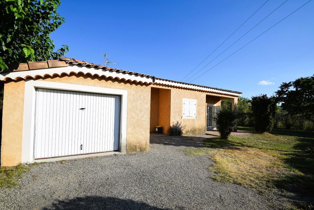 Sur la commune d'AUBENAS, une villa type F4 de plain-pie....