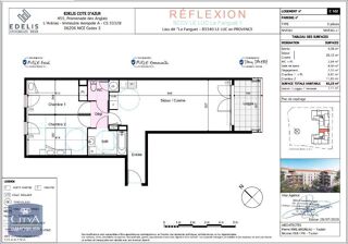 location Appartement - 3 pièce(s) - 65 m² Le Luc (83340)