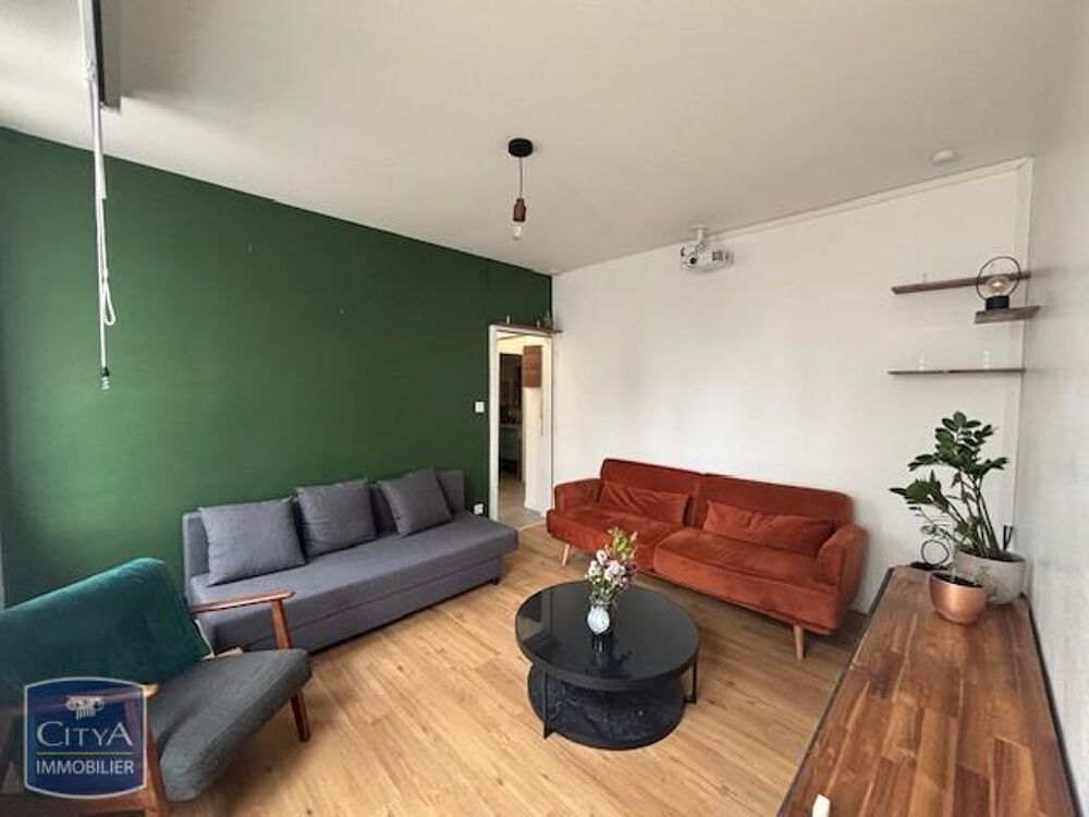 CHU - A LOUER - APPARTEMENT T3 MEUBLE AVEC CAVE ET COUR ....