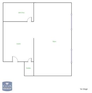  Appartement � louer 1 pi�ce 25 m�