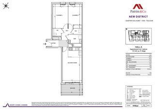  Appartement à louer 3 pièces 67 m²
