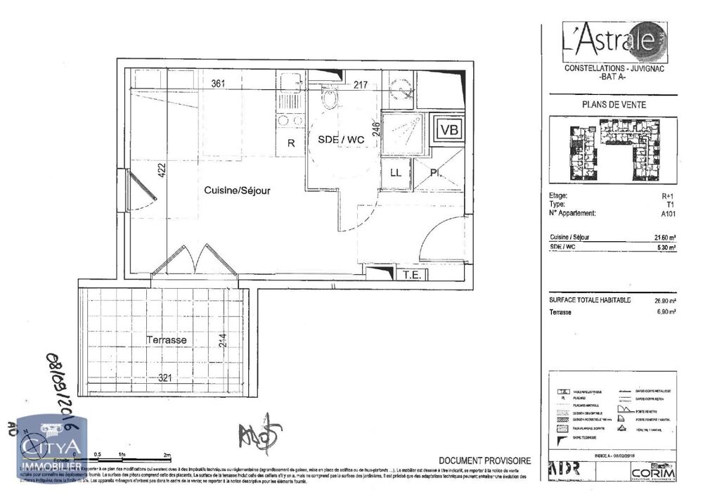 EXCLUSIVITÉ - LOCATION APPARTEMENT JUVIGNAC - STUDIO AVE....