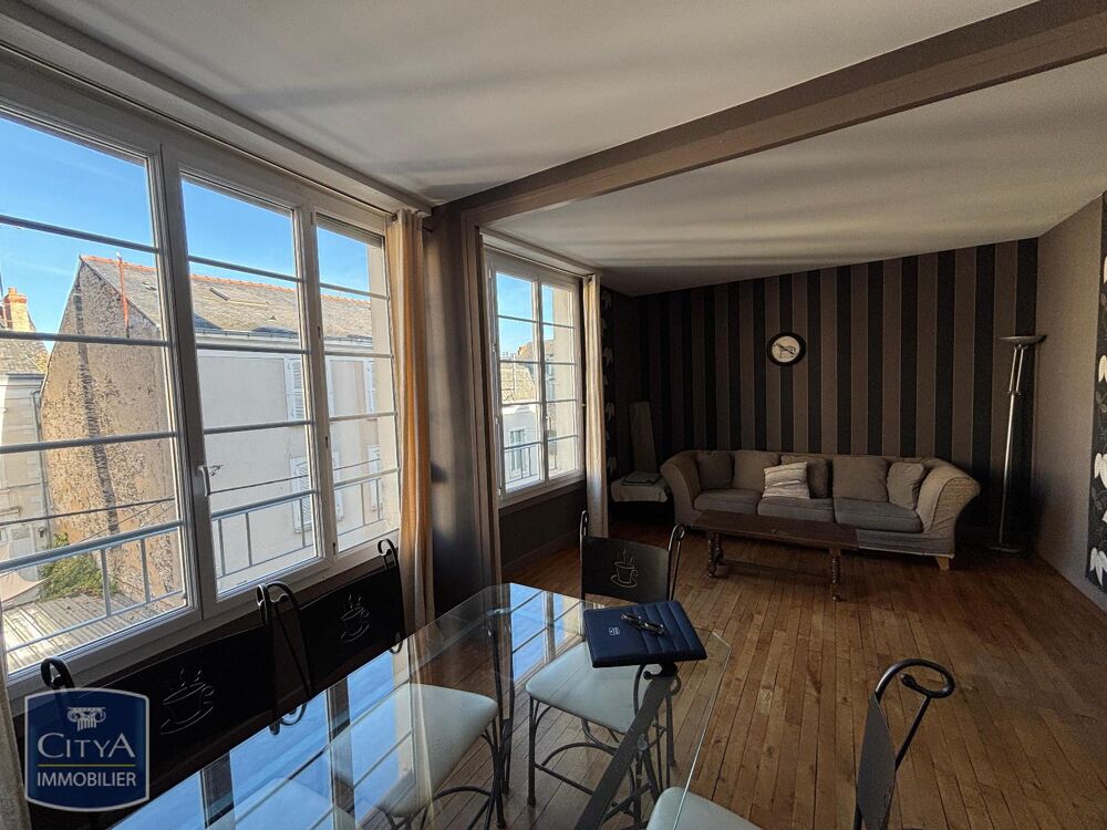 À LOUER : T3 meublé Appartement rénové T3 Meublé situé à....