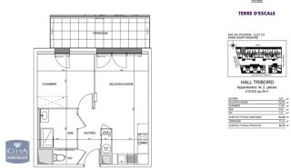  Appartement à louer 2 pièces 42 m²