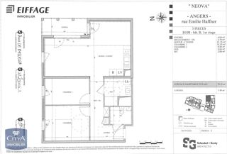  Appartement à louer 3 pièces 71 m²