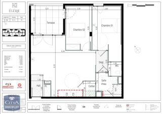 Appartement à louer 3 pièces 68 m²