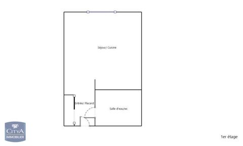  Appartement � louer 1 pi�ce 18 m�