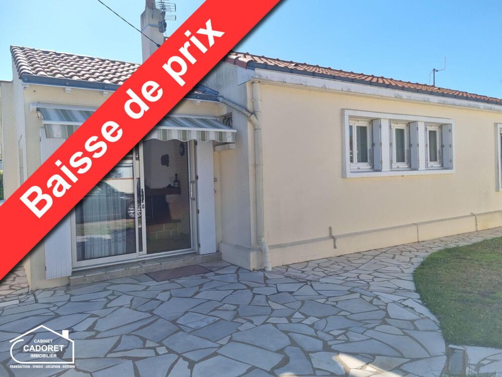 Maison de Plain-pIed avec jardin garage à PAIMBOEUF 4426....