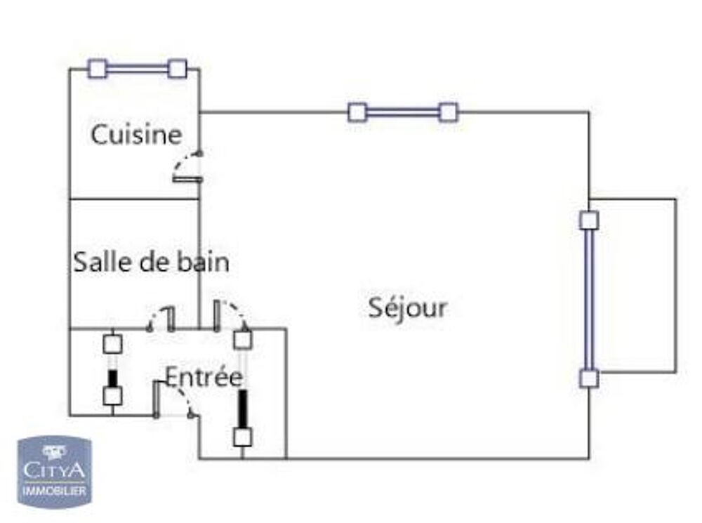 location Appartement - 1 pièce(s) - 32 m² Viroflay (78220)