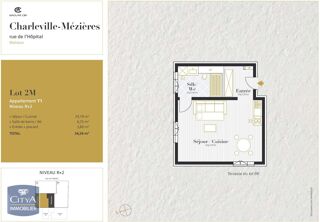  Appartement à louer 1 pièce 34 m²