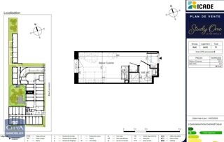  Appartement à louer 1 pièce 18 m²