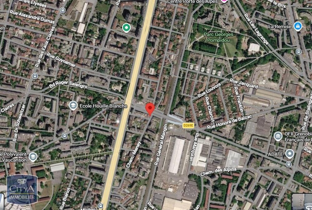 location Appartement - 1 pièce(s) - 37 m² Grenoble (38000)