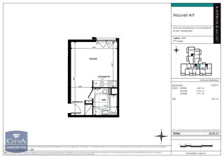 location Appartement - 1 pièce(s) - 29 m² Strasbourg (67000)