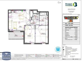  Appartement � louer 3 pi�ces 59 m�