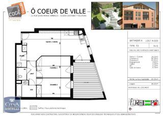 location Appartement - 3 pièce(s) - 65 m² Castanet-Tolosan (31320)