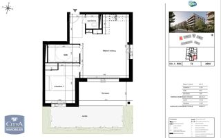  Appartement � louer 2 pi�ces 46 m�