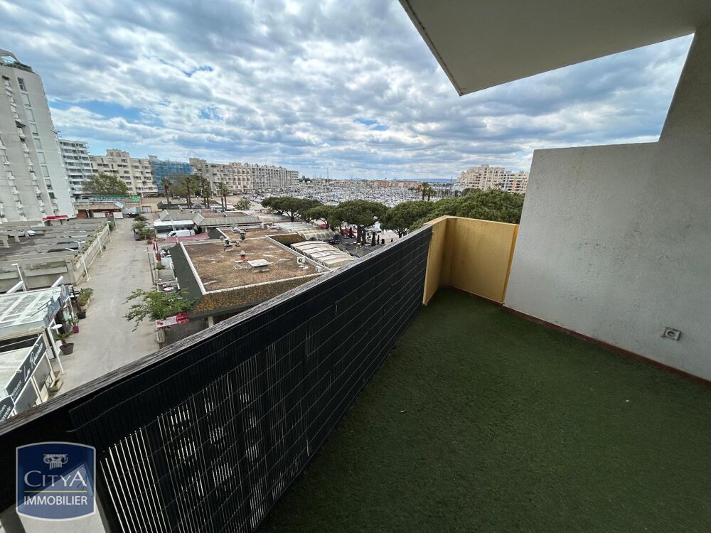location Appartement - 1 pièce(s) - 22 m² Mauguio-Carnon-Plage (34130)