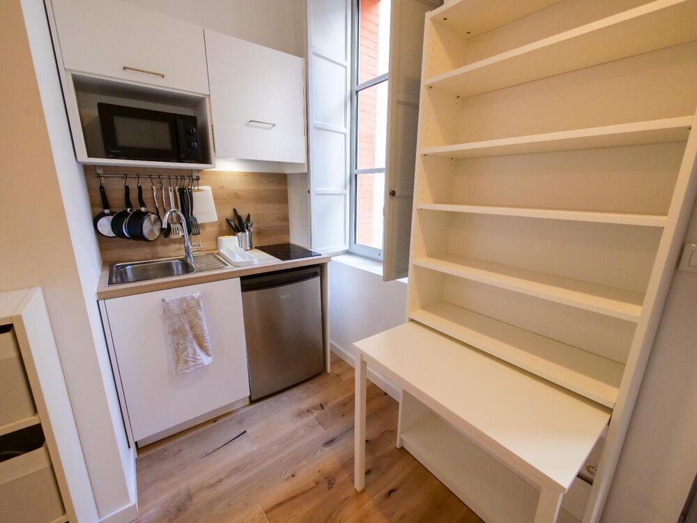 location Appartement - 1 pièce(s) - 17 m² Toulouse (31000)