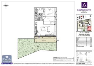  Appartement à louer 3 pièces 62 m²