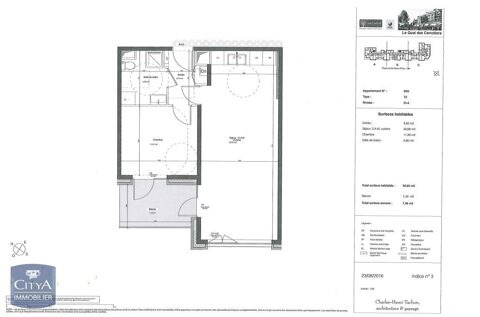  Appartement � louer 2 pi�ces 51 m�