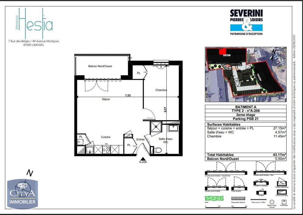 À LOUER : Découvrez ce charmant appartement T2 situé dan....